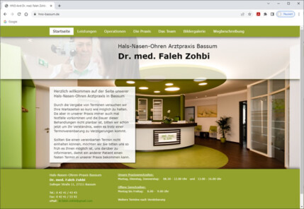 Dr. med. Faleh Zohbi, Hals-Nasen-Ohren Arztpraxis Bassum