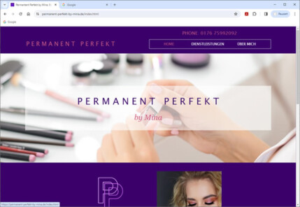 Permanent Perfekt by Mina, Bassum